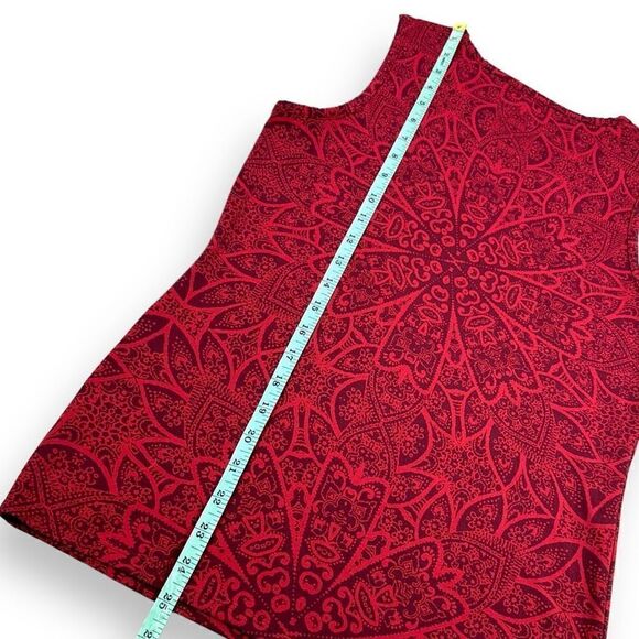 Athleta Top Womens Size Small S Red Graphic Tank Top - Picture 7 of 7